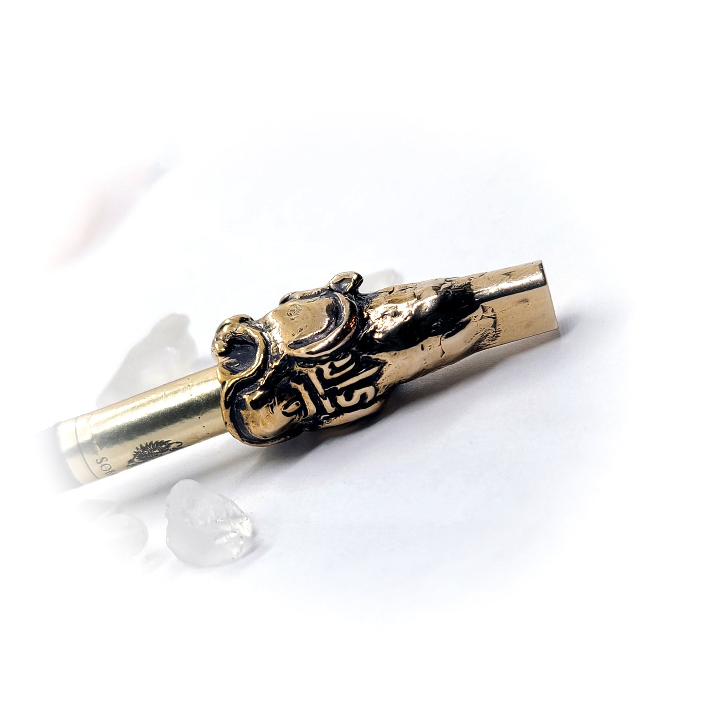 Jaguar Head Sterling Silver Cigarette Pipe