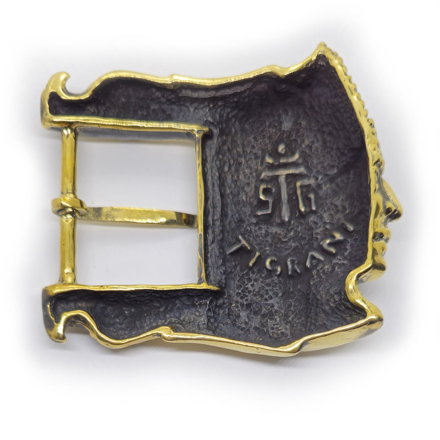 Kings of King Tigran the Great Armenian Artashesyan Dynasti Brass Belt Buckle