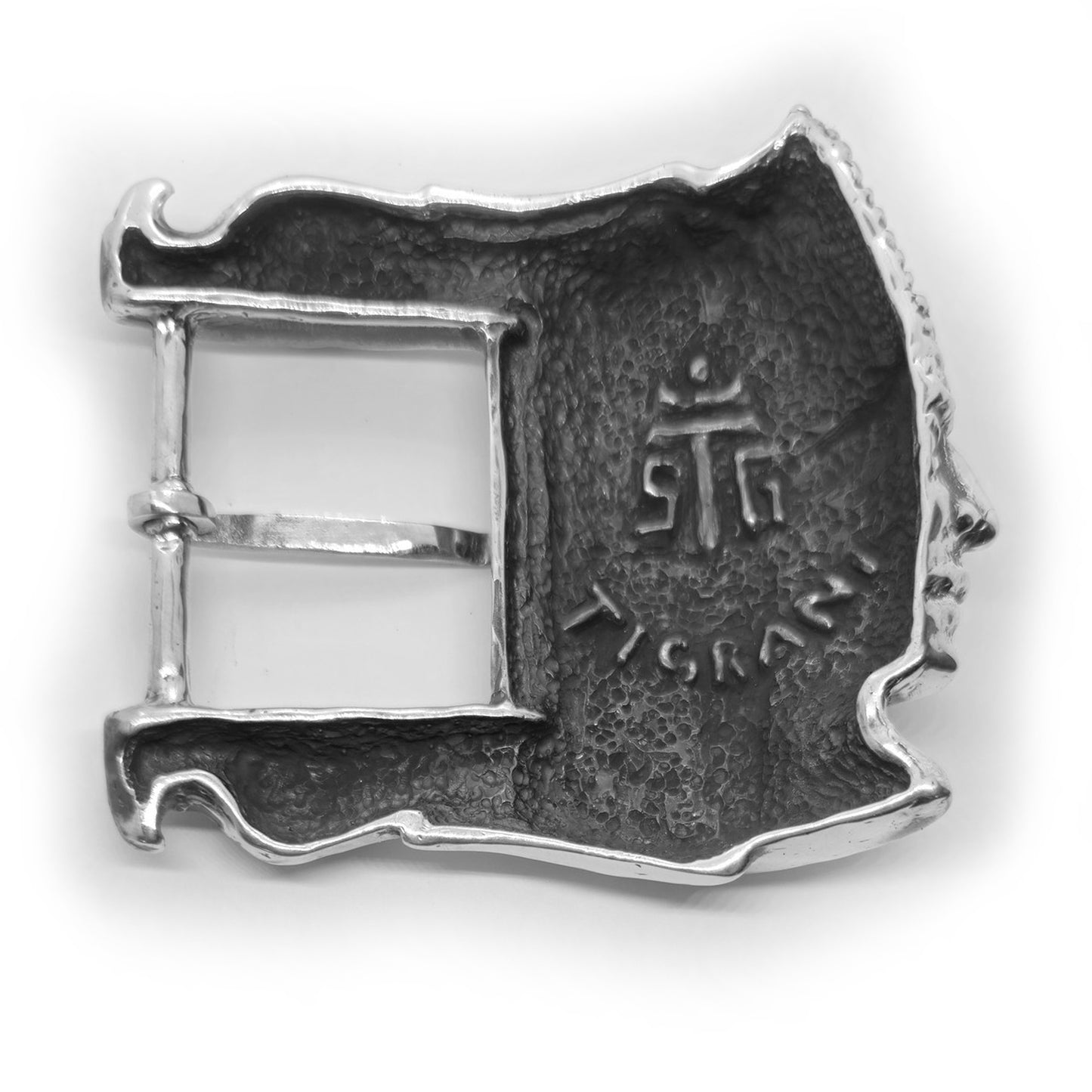 Kings of King Tigran the Great Armenian Artashesyan Dynasti Silver Belt Buckle
