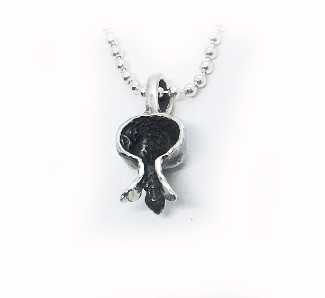 Pomegranate Sterling Silver Pendant