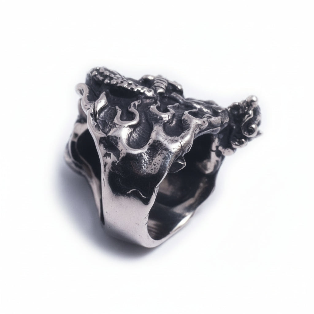 Vahagn Vishapakagh “the Dragon Reaper” Sterling Silver Ring