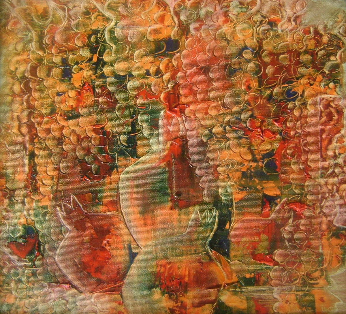 Autumn Fairy tale (oil on canvas) 28x30cm