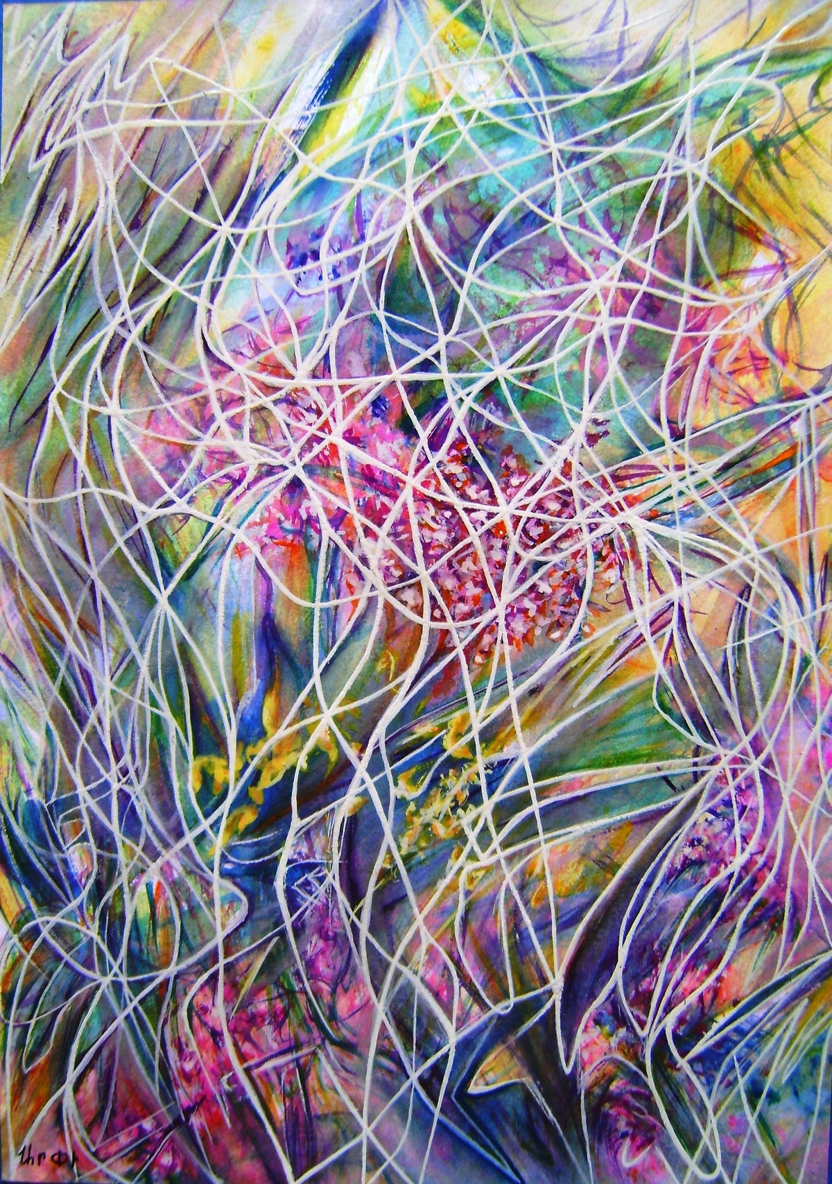 Spring (graphics - watercolor on paper) 30x21cm