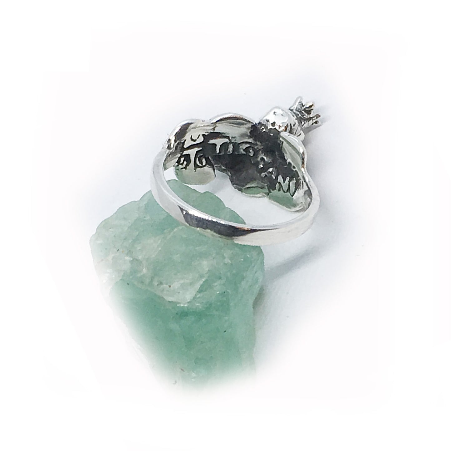 Pomegranate Sterling Silver Ring