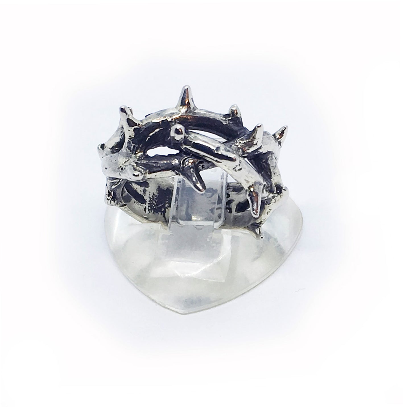 Crown of Thorns Silver Ring V1
