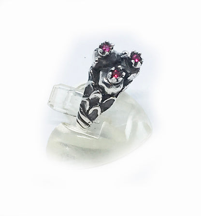 A Bunch of Pomegranates Sterling Silver Ring