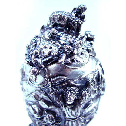 Abraham Sterling Silver Egg