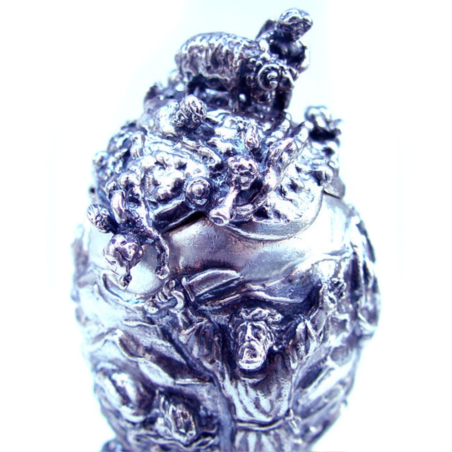 Abraham Sterling Silver Egg