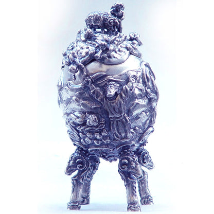 Abraham Sterling Silver Egg