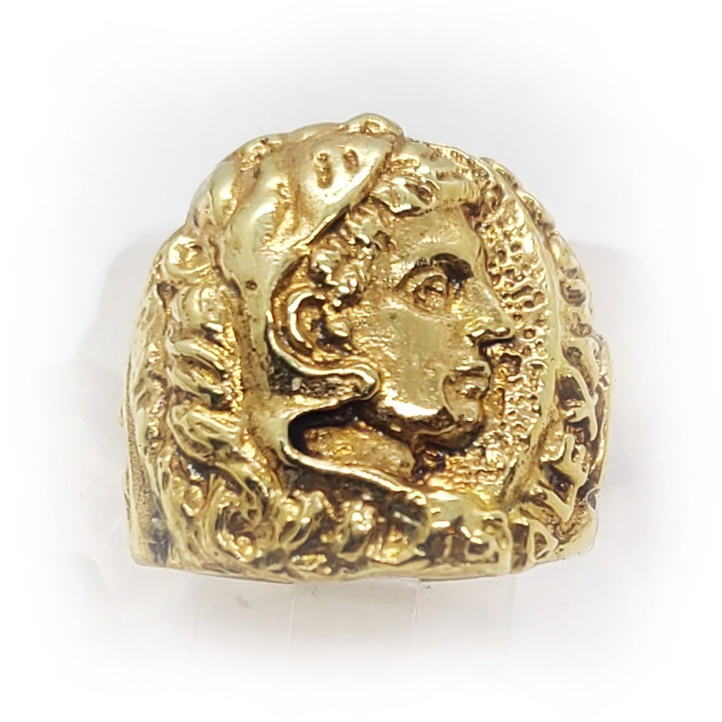 Alexander The Great 18kt Yellow Gold Ring