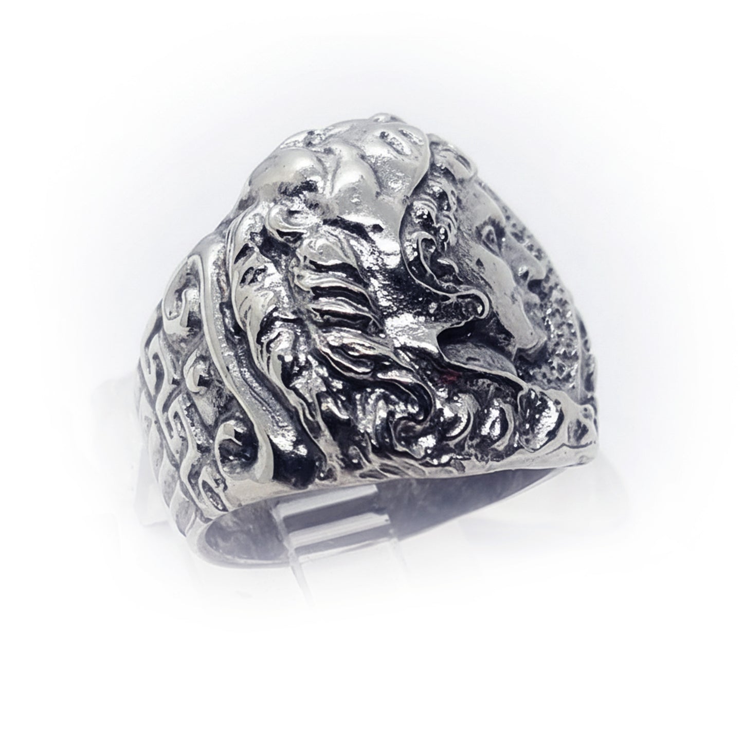 Alexander The Great Sterling Silver Ring