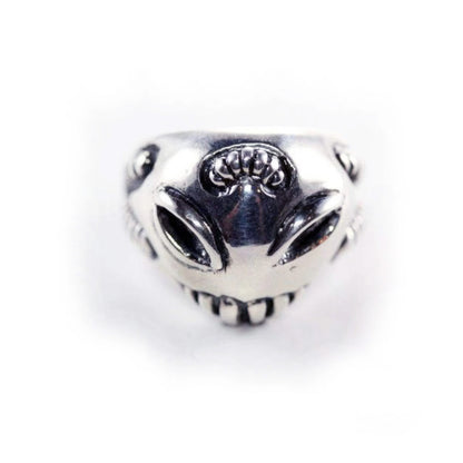 Alien Sterling Silver Ring