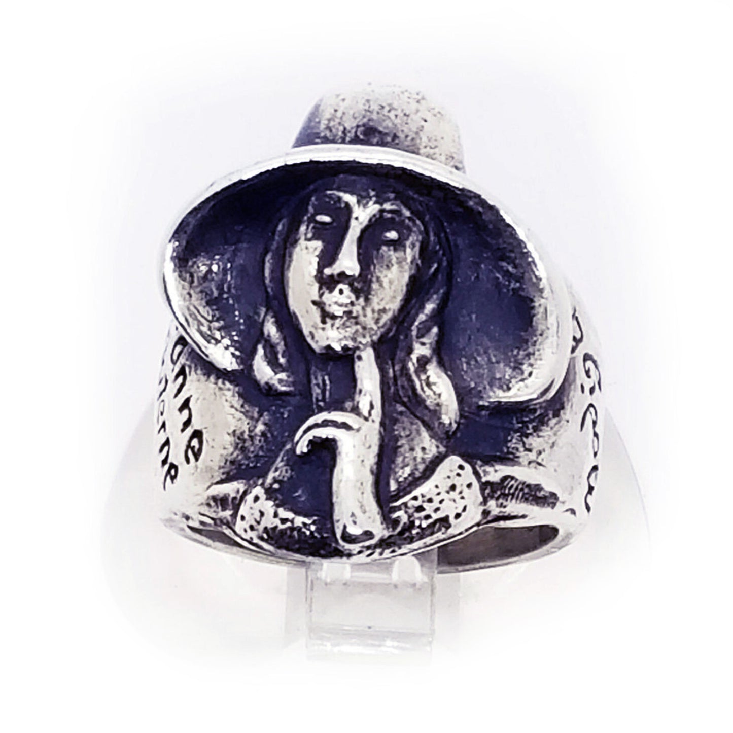 Modigliani's Painting Sterling Silver Ring