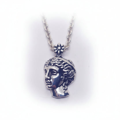 Anahit Armenian Goddess Sterling Silver Pendant V4