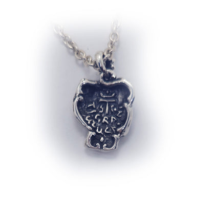 Anahit Armenian Goddess Sterling Silver Pendant V4