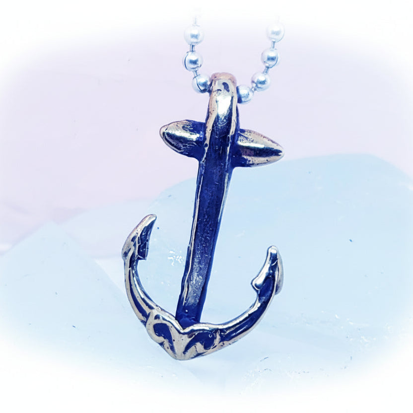 Anchor Sterling Silver Pendant