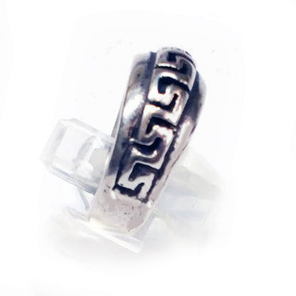 Ancient Design Sterling Silver Ring V5