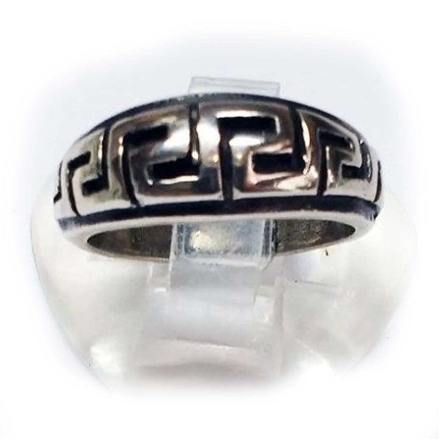 Ancient Design Sterling Silver Ring V5
