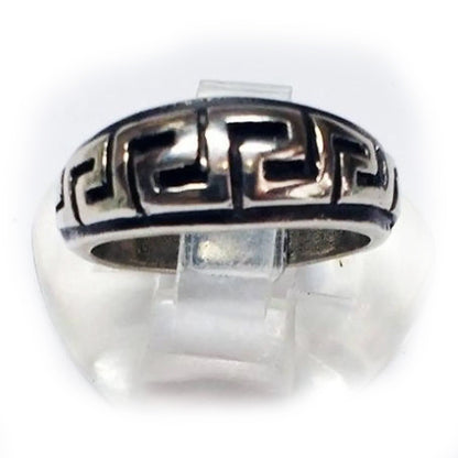Ancient Design Sterling Silver Ring V5
