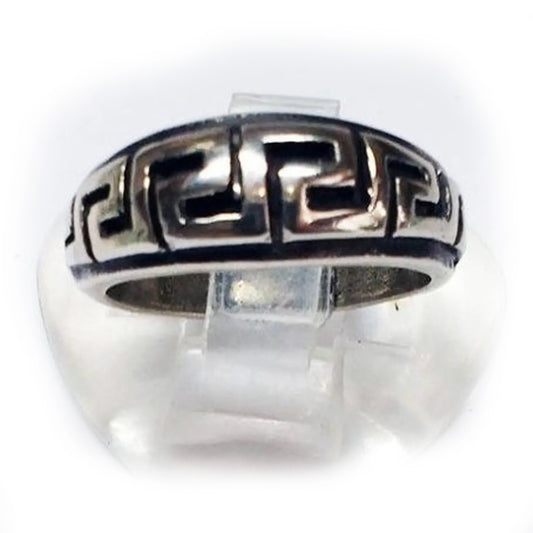 Ancient Design Sterling Silver Ring V5
