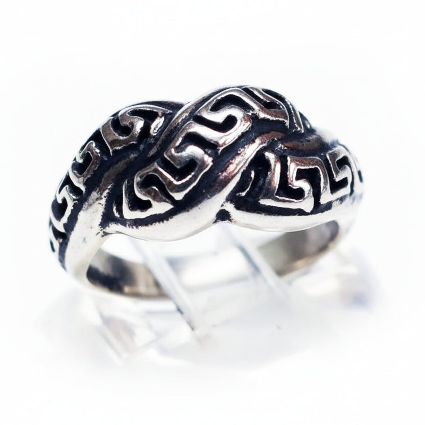 Ancient Design Sterling Silver Ring V2