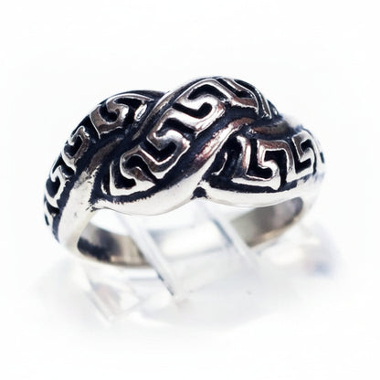 Ancient Design Sterling Silver Ring V2