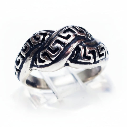 Ancient Design Sterling Silver Ring V2