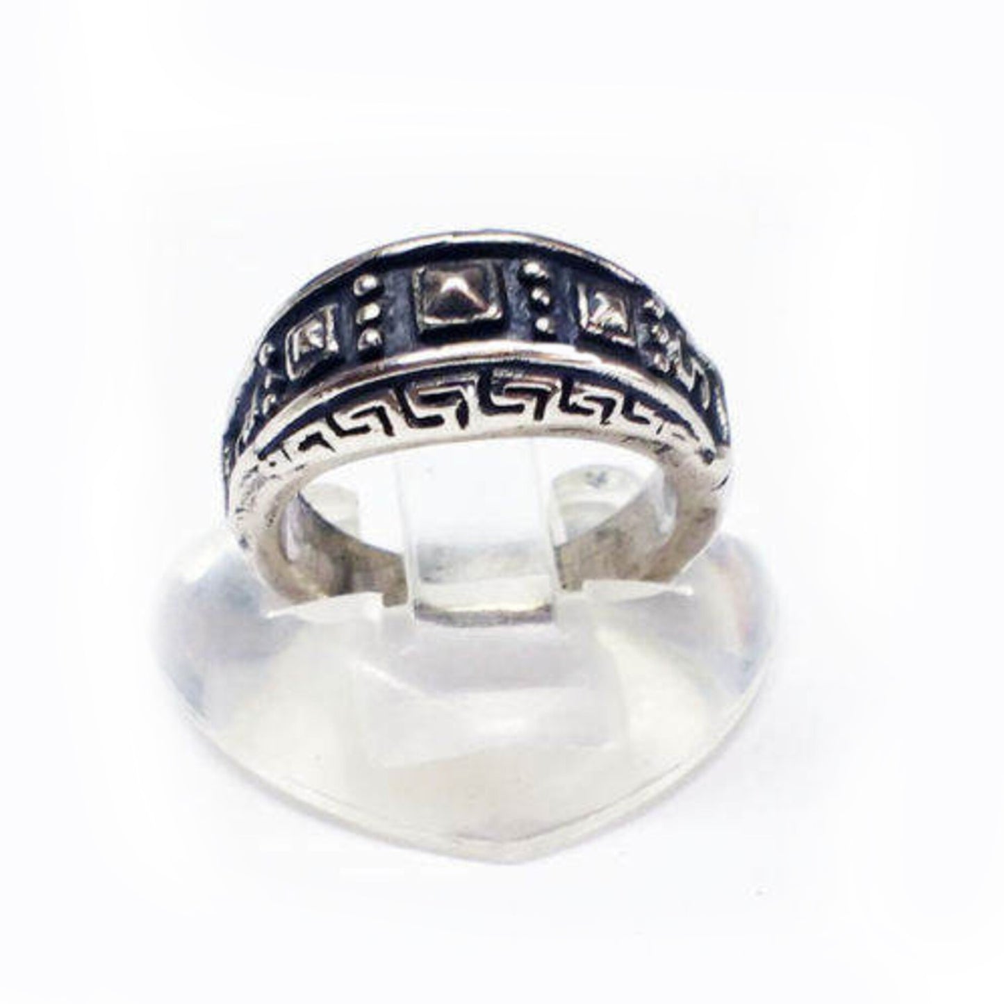 Ancient Design Sterling Silver Ring V3
