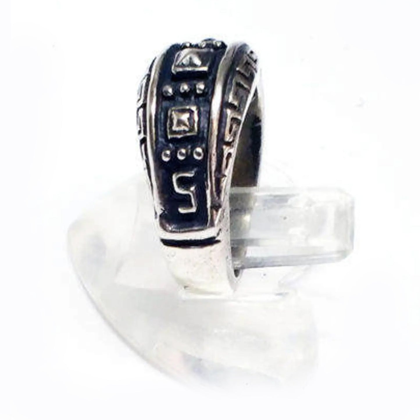 Ancient Design Sterling Silver Ring V3