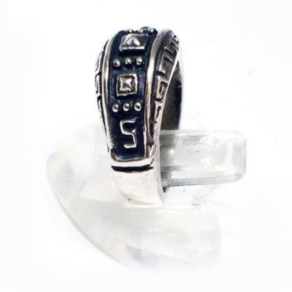 Ancient Design Sterling Silver Ring V3