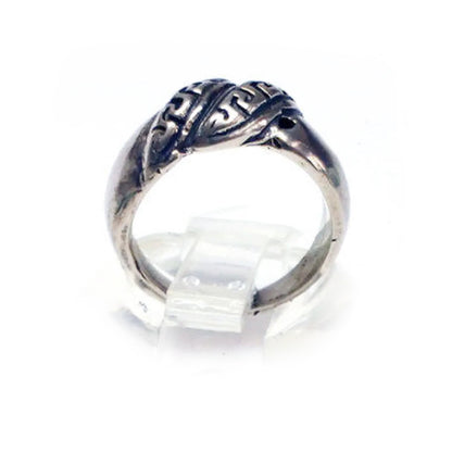Ancient Design Sterling Silver Ring V4