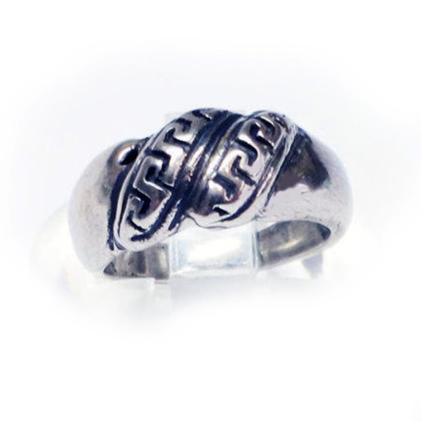 Ancient Design Sterling Silver Ring V4