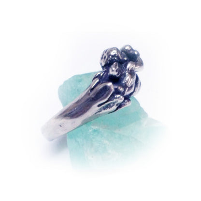 Angel Small Sterling Silver Ring
