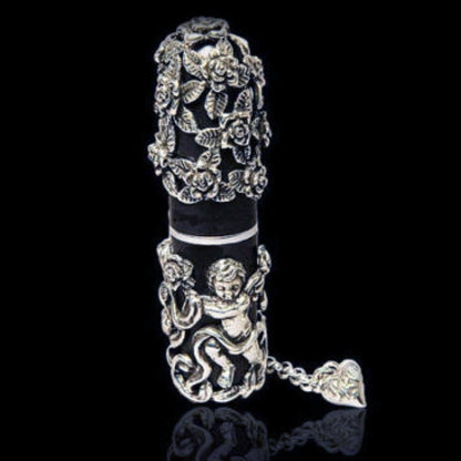 Angel Sterling Silver Sleeve Flask for M A C Lipstick