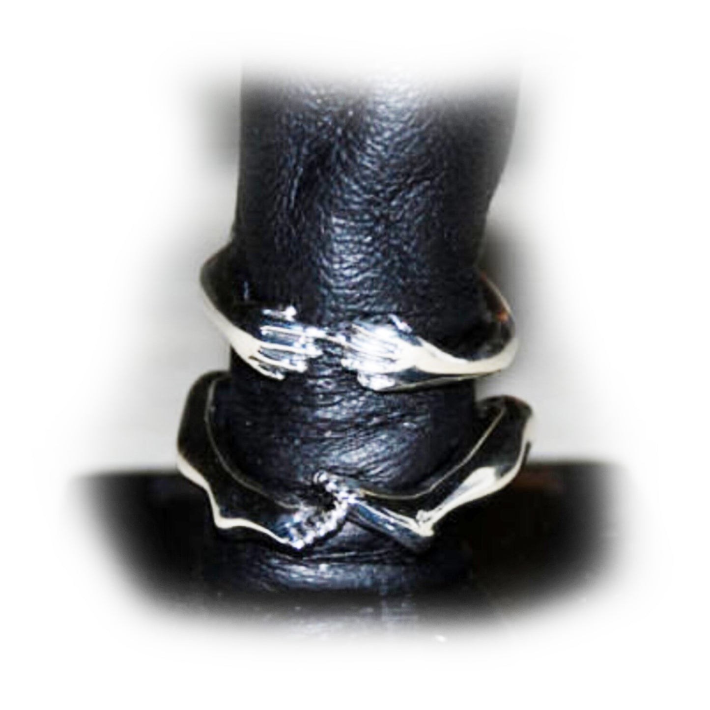 Angelic Naked Girl Sterling Silver Ring