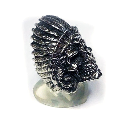 Apache Warrior Sterling Silver Ring