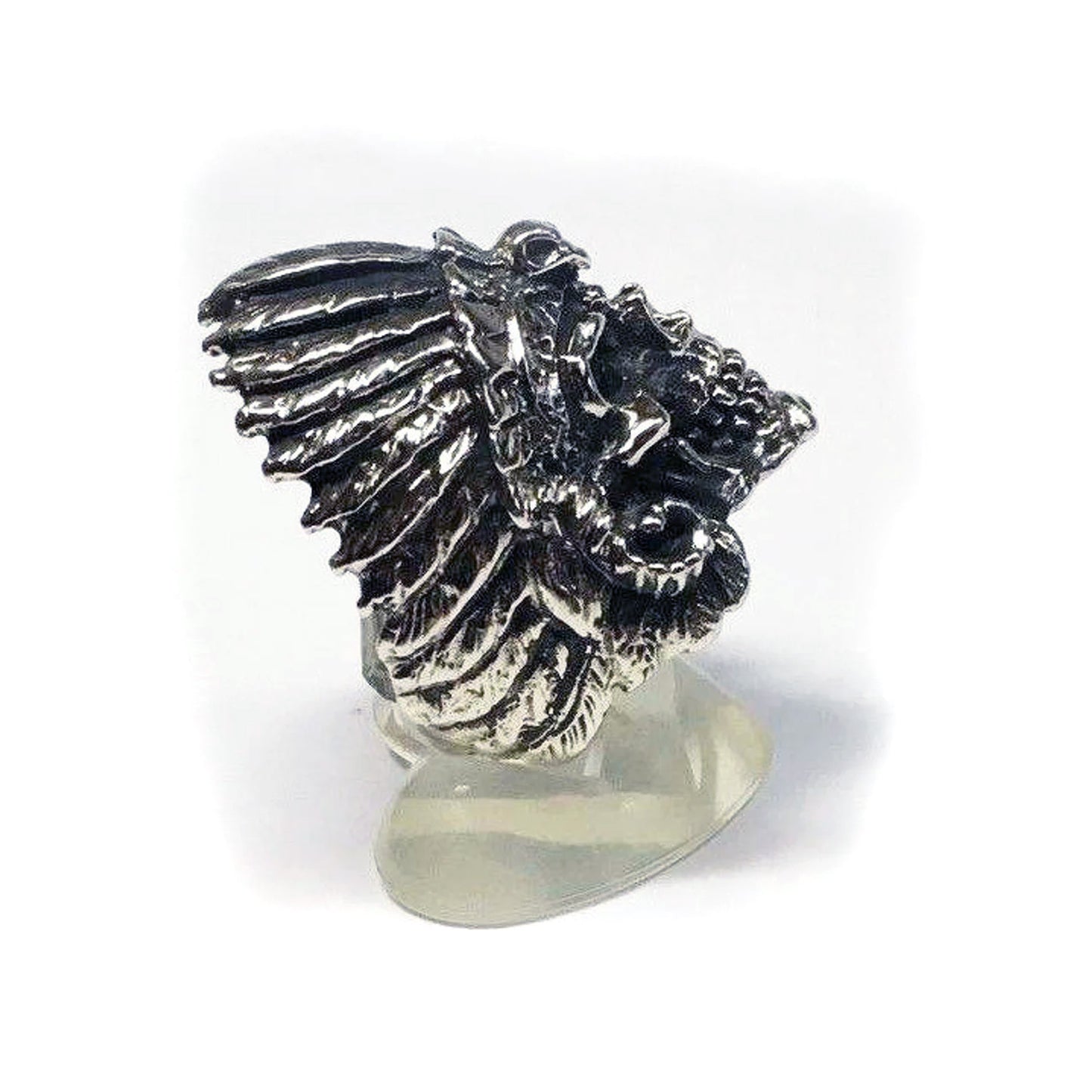 Apache Warrior Sterling Silver Ring