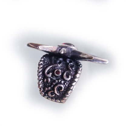 April Showers Love Star Silver Ring