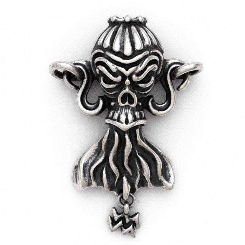 Aquarius "January 20 - February 18" Sterling Silver Pendant or Necklace