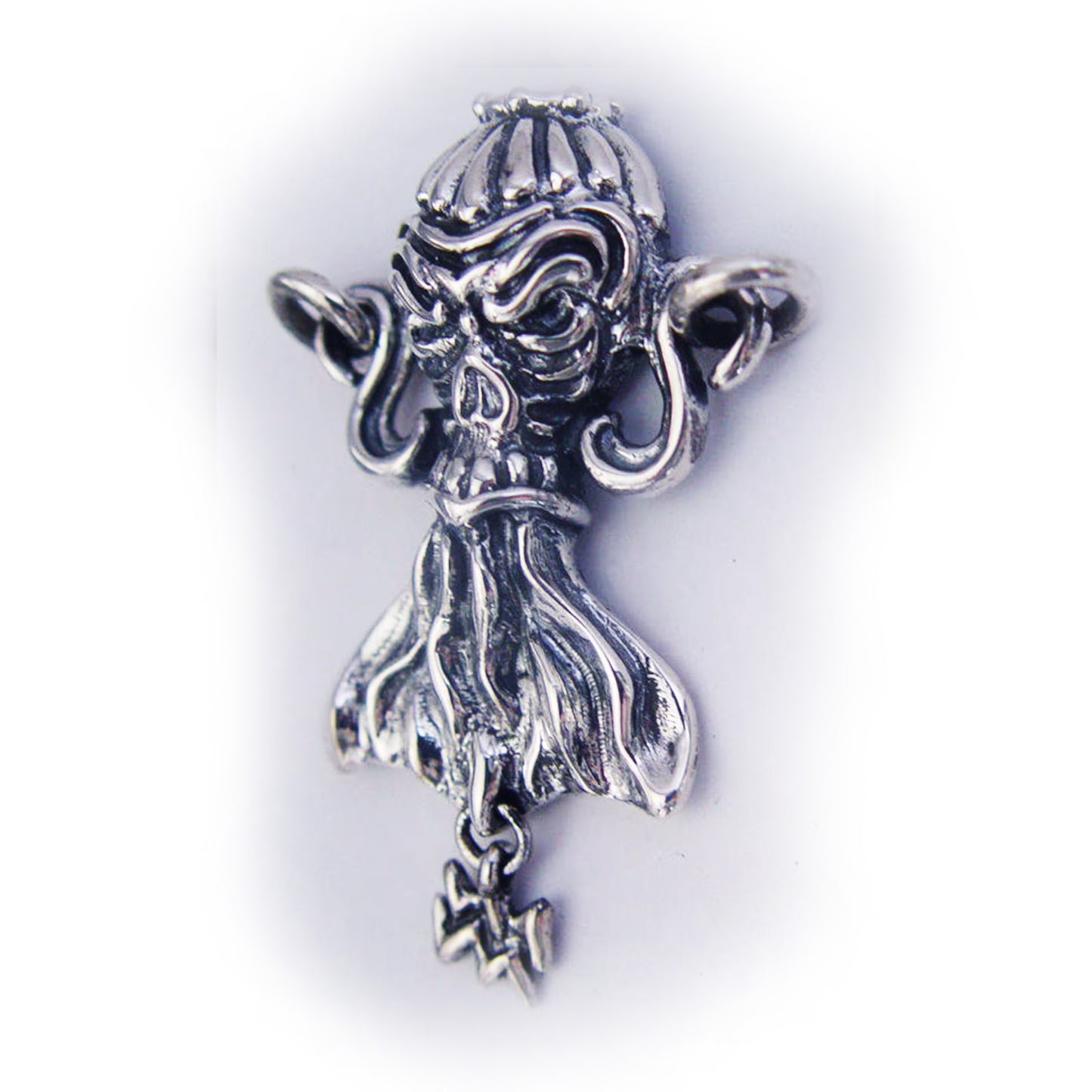 Aquarius "January 20 - February 18" Sterling Silver Pendant or Necklace