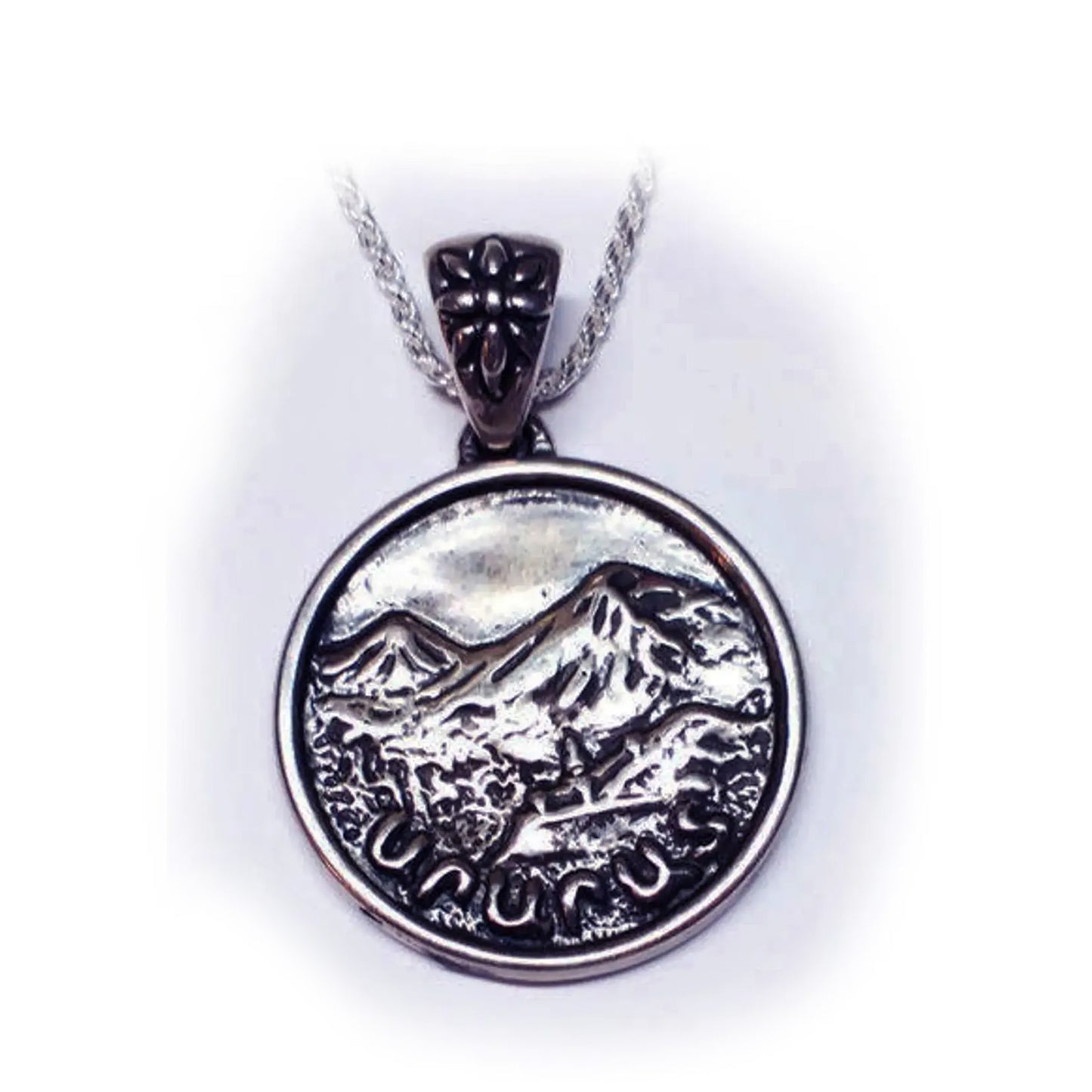 Ararat Mountain Sterling Silver Pendant