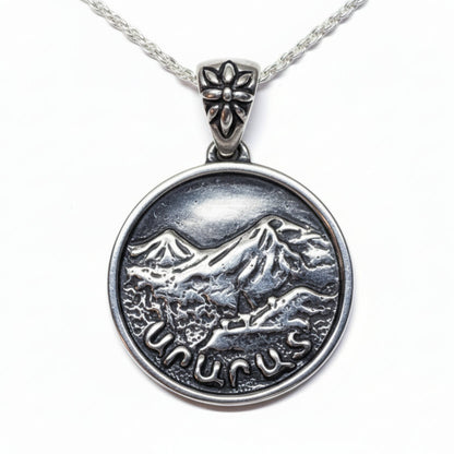 Ararat Mountain Sterling Silver Pendant