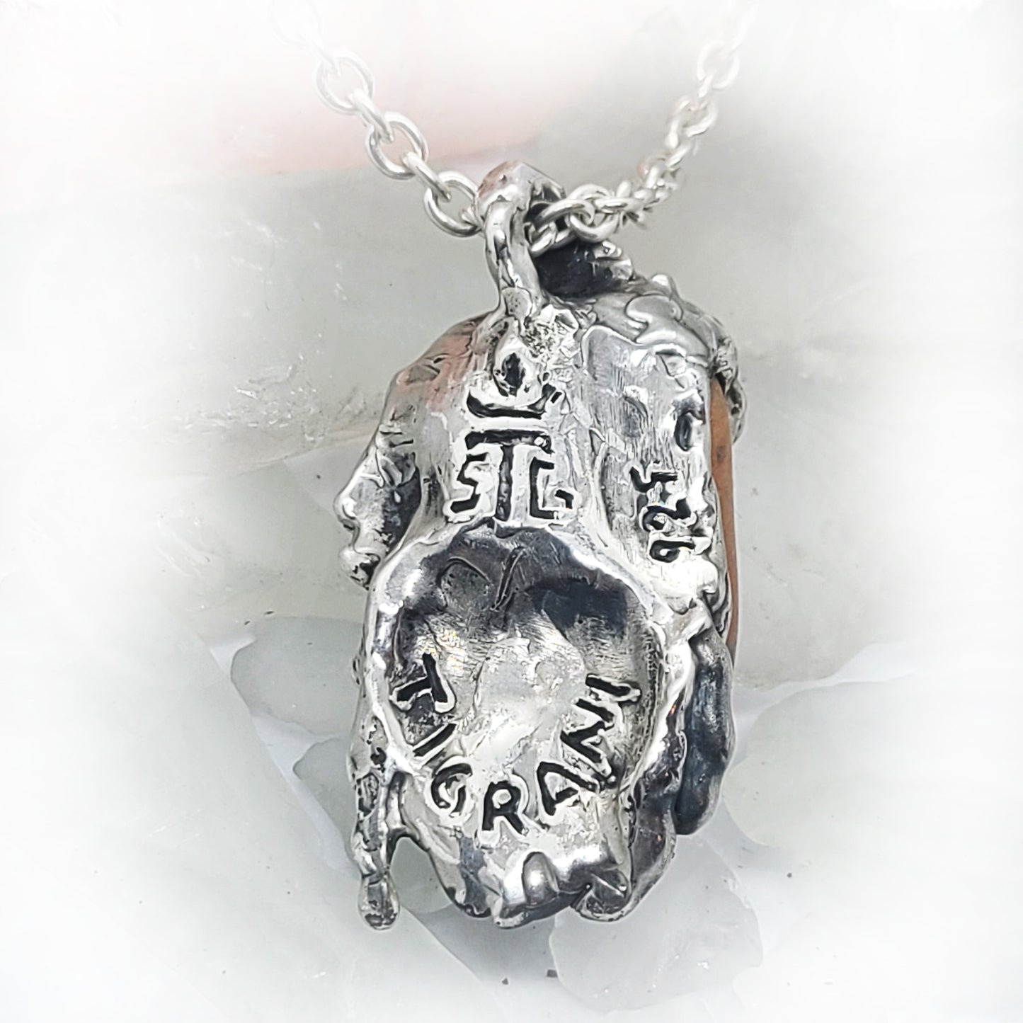 Aries Abstract Pendant