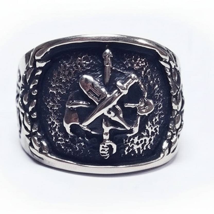 ArmRevDashnak Sterling Silver Ring V3