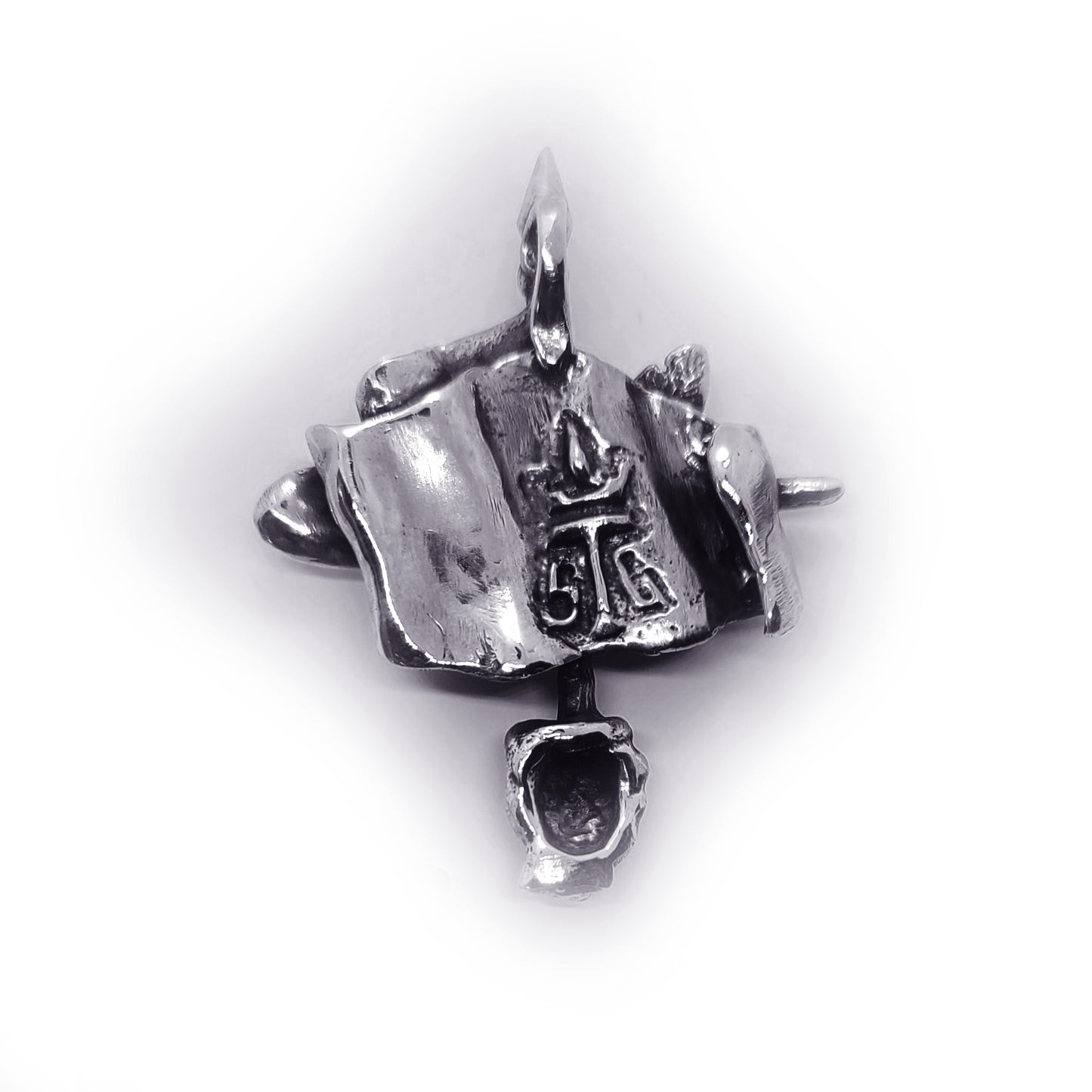 ArmRevDashnak Sterling Silver Pendant with red stone