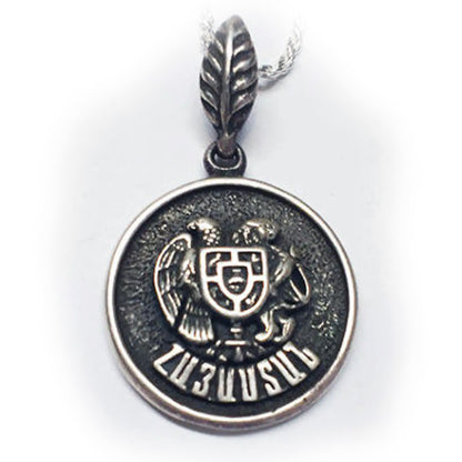 Armenia Hayastan Sterling Silver Pendant Luma