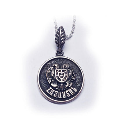 Armenia Hayastan Sterling Silver Pendant Luma
