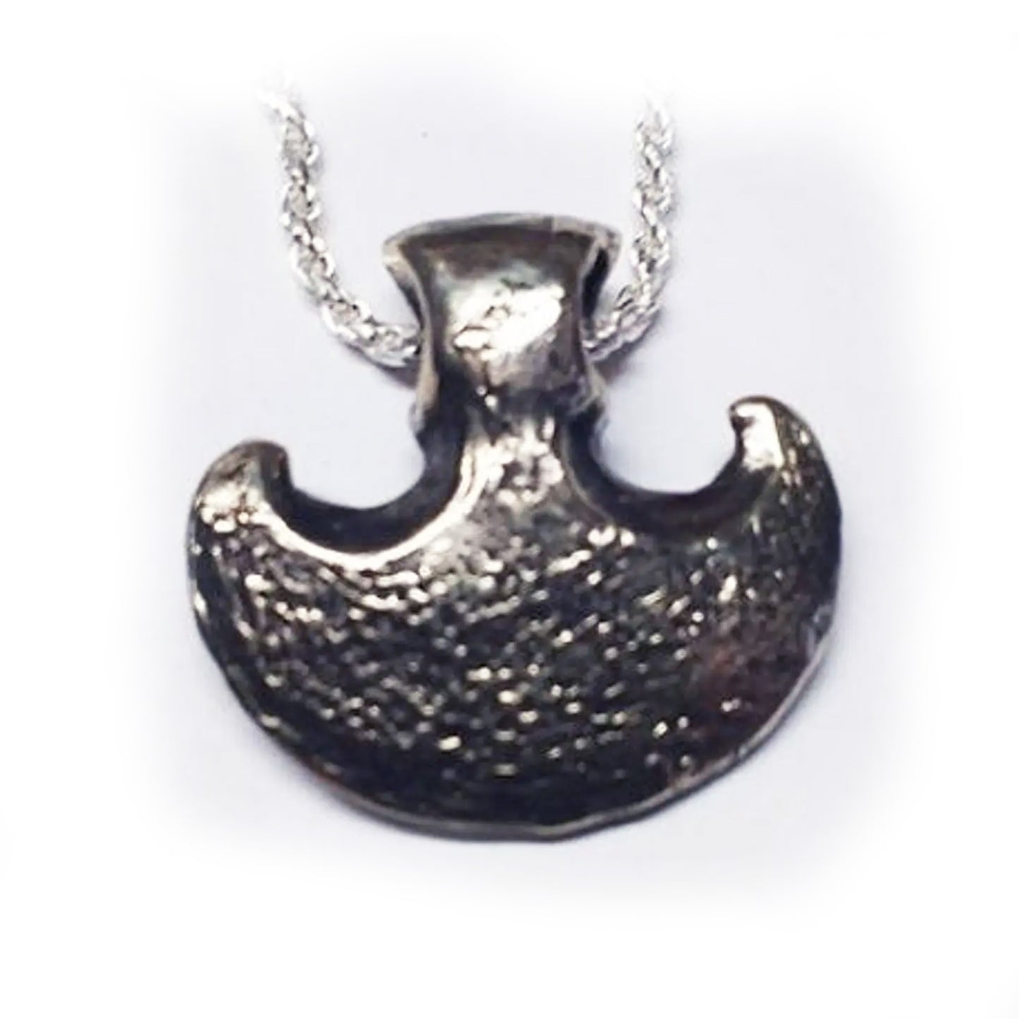 Armenian Ancient Weapon White Bronze Pendant V2