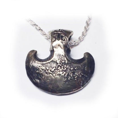 Armenian Ancient Weapon White Bronze Pendant V2