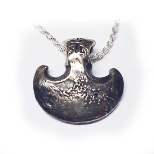 Armenian Ancient Weapon White Bronze Pendant V2